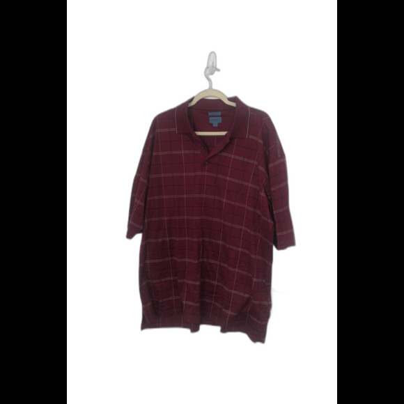 Dockers Other - Dockers men's short sleeve RED STRIPPED 2X